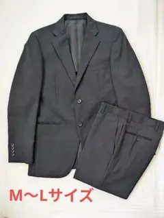 新品 未使用 スーツ 総裏 96Y7 チャコール（ブラック） 織柄 ビジネス 新品 未使用 ストレッチ スーツ 96Y7 ブラック ピンストライプ 織柄
