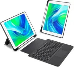 iPad⭕️キーボード付きケース⭕️iPad第7/8/9世代10インチ i-Pad