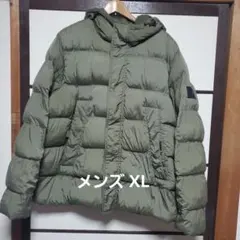 トミーヒルフィガー メンズ XL フード付きダウンジャケット