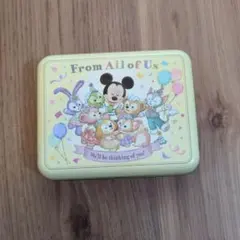 ミッキー ダッフィー 缶入りお菓子　ディズニーシー