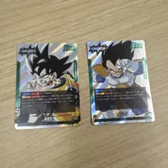 ドラゴンボール フュージョンワールド 孫悟空 ベジータ リーダーカード