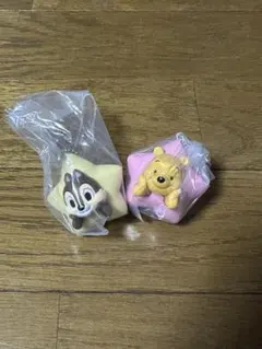 ディズニー ガチャガチャ お星さまマスコットチャーム プーさん チップ
