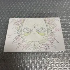 鬼滅の刃無限列車編コラボレーションカフェ2期前半 展示原画ポストカード煉獄杏寿郎