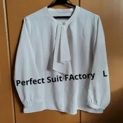 Perfect Suit FActory 長袖ブラウス ホワイト Lのサムネイル
