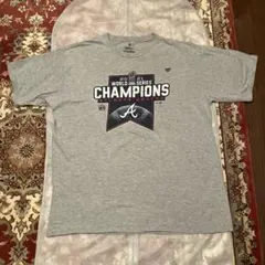 アトランタ・ブレーブス 2021年WSチャンピオンTシャツ XL