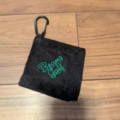 Beamz Golf タオル生地ポーチ 黒のサムネイル