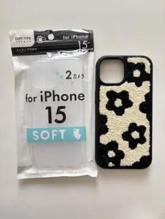 iPhone15 ケース　2個セット