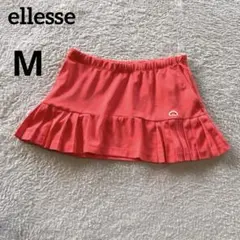 エレッセ　ellesse テニススコート プリーツスカート　サーモンピンク Mのサムネイル