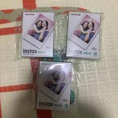 チェキ用フィルム 化粧箱なし【10枚×3個(30枚)】