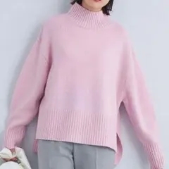 green label relaxing セレニティハイネックプルオーバーニット