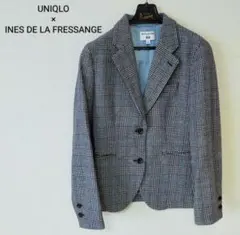 ✨️美品✨UNIQLO×INES ツイードジャケット　テーラードジャケット　S