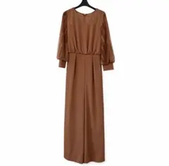 エメ aimer anche パーティードレス オレンジ