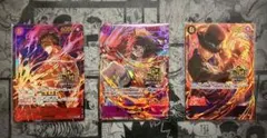 3rd Anniversary Set プロモ 3周年　エース、ルフィ、サボ