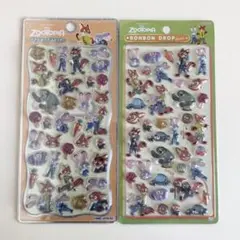 正規品 ボンボンドロップシール プチドロップステッカー ズートピア 2種セット