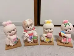 日本人形 3体セット 陶器製 - メルカリ
