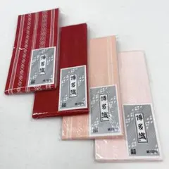 お得セット 博多織 伊達締め 4本 おまとめ出品 並尺 正絹 k475