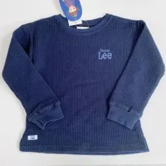 【新品】Buddy Lee バディリー ワッフル長袖Ｔシャツ 100 ネイビー