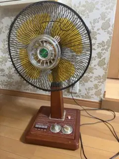 美品 TOSHIBA 卓上扇風機 F-2440 レトロ 木目調 極上 - メルカリ