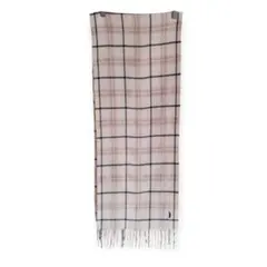 【値下げ！】EASTBOY マフラー チェック 白 ピンク ネイビー 通学