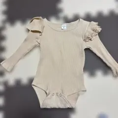 SHEIN ベージュロンパース 80サイズ