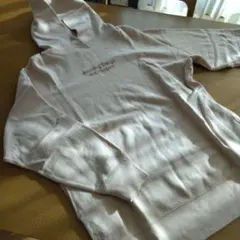 UNIQLO UT 長袖パーカー M 淡いピンク サイドポケット付き