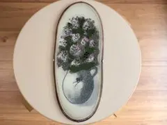 Apila クローバー 1985年 ヘルヤ 陶板画 アラビア Arabia