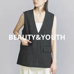 BEAUTY&YOUTH UNITED ARROWS ジャカードVネックべスト