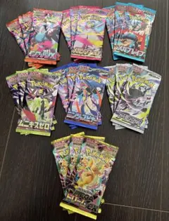 ポケモンカード MEGA 7種類 まとめ売り 21パック セット