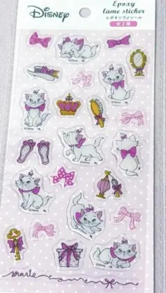 Disney マリーちゃん ラメシールのサムネイル