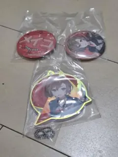 プロセカ セガラッキーくじ MEIKO アクキー 缶バッジ 2点