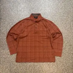 ろ*あ様 【300円オークション】90s U.P renoma チェック柄 長袖のサムネイル