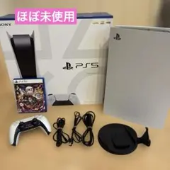 ほぼ未使用 PS5 CFI-1000A ディスクドライブ プレステ おまけ 鬼滅