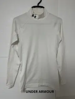 UNDER ARMOUR ホワイト ハイネック アンダーシャツ　160.170