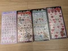 【正規品】サンスター文具　ボンボンドロップシールBONBON DROP 4セット