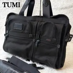 未使用級✨TUMIビジネスバッグ 2層 2way 26141DH ネームタグ 黒 - メルカリ