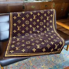 LOUIS VUITTON ビーチタオル ドラドゥバンモノグラムクラシックマロン