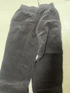 コーデュロイ イージーパンツ ダークブラウン Mサイズ