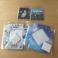 TXTトゥバ ビジュアルスクエアフォトシールケース ヨンジュン