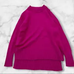 ✨美品✨ PLST プレシャスウール クルーネックセーター（ピンク）