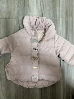 薄ピンク リボン付きジャケット サイズ