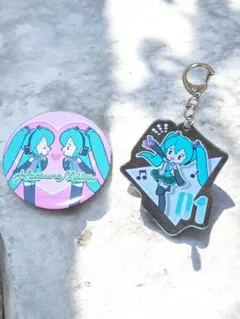 VOCALOID 初音ミク 缶バッジ キーホルダー まとめ売り 初音ミク まとめ売り マジカルミライ 缶バッジ キーホルダー 等 グッズ