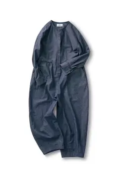 【新品・未使用品】Sunny clouds シャンブレーのオールインワン