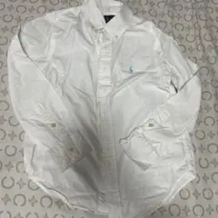 ポロ・ラルフ・ローレン ホワイトシャツ　S 8