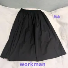 ワークマン　ブラック フレアスカート Mのサムネイル