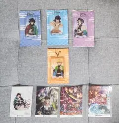 鬼滅の刃　ファミリーマート アクリルチャーム ステッカー セット