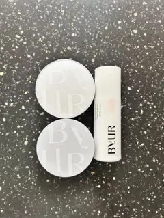 ByUR ベースメイク 3点セット（グローファンデ+下地+パウダー)