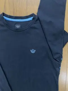 adidasアディダス ロンTシャツ／トレフォイルワンポイントシャツ／Ｍサイズ