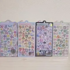 ボンボンドロップシール オリジナル きぐるみ ばけばけ ねこねこ ばるーん