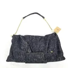 未使用レイジースーザン　エルエス　シーン　クラッチドルマンスムース　グレー