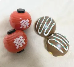 カプセルトイセット 食べ物リング